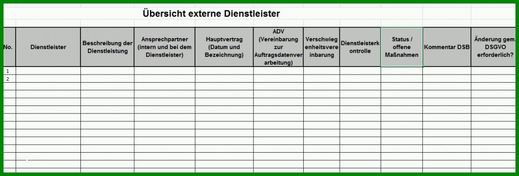 Fabelhaft Datenschutzmanagementsystem Vorlage 1328x452