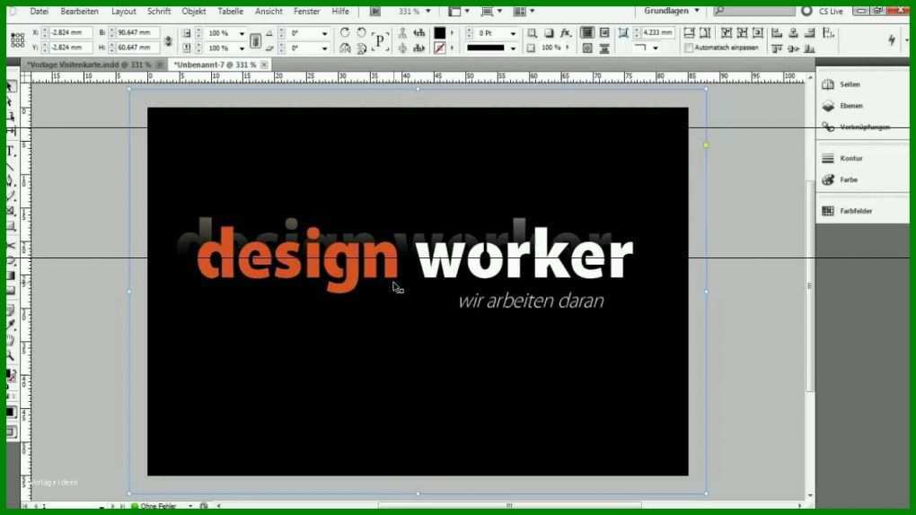 Spezialisiert Indesign Wickelfalz Vorlage 1280x720