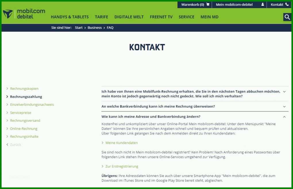 Erstaunlich Kündigungsschreiben Mobilcom Debitel Vorlage 1121x722