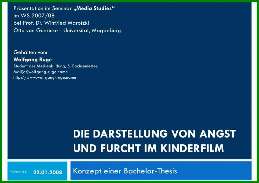 Kreativ Bachelorarbeit Powerpoint Vorlage 1030x728