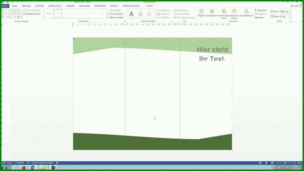 Rühren Flyer Erstellen Kostenlos Programm Vorlagen 1280x720