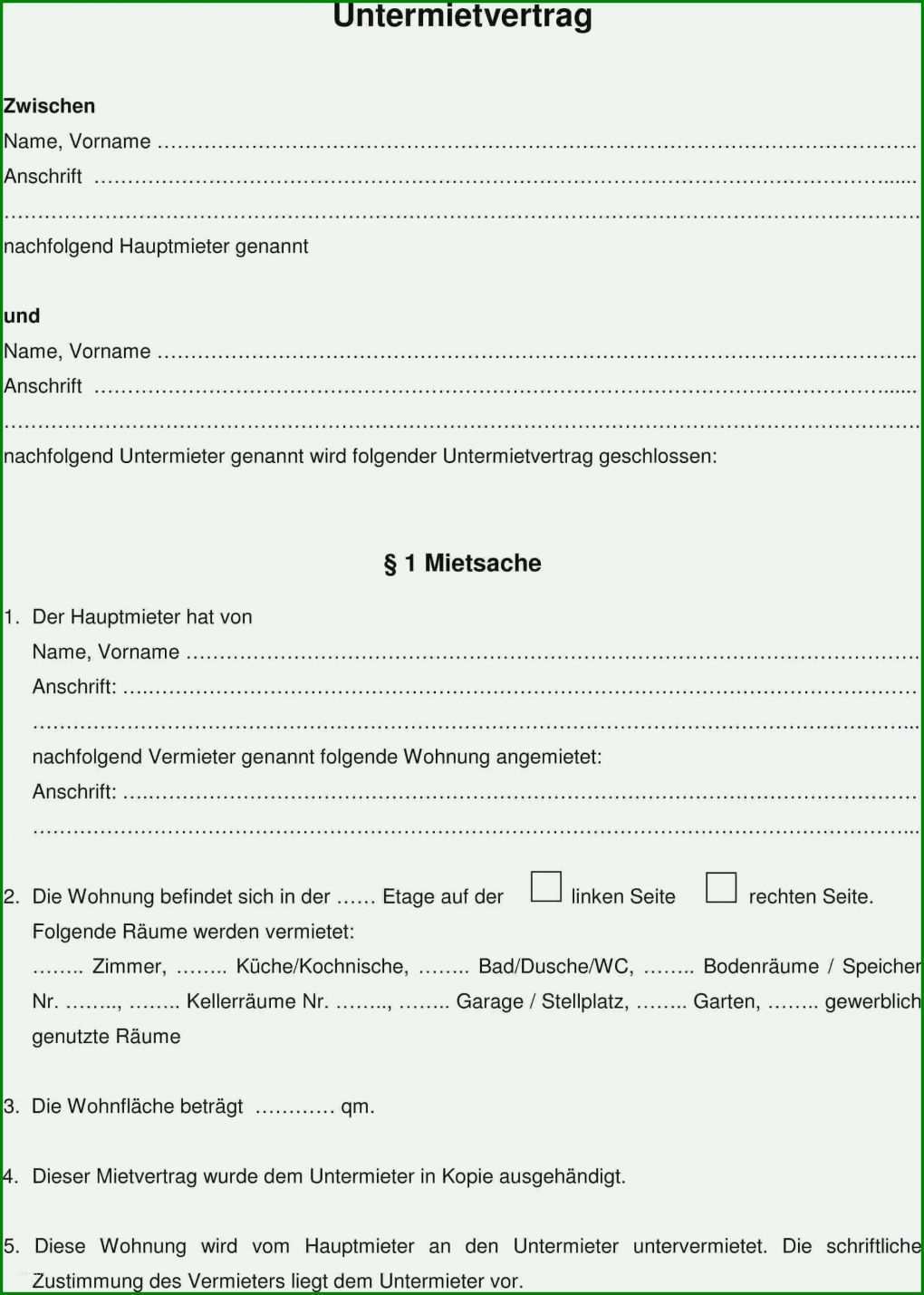 Ideal Kündigung Mietvertrag Vermieter Vorlage Kostenlos Pdf 1900x2662