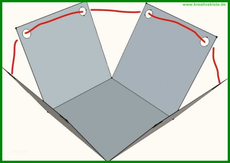 Kreative Kiste Teil Der Kiste Basteln Vorlage