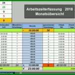 Am Beliebtesten Excel Arbeitszeitnachweis Vorlagen 2018 1468x575