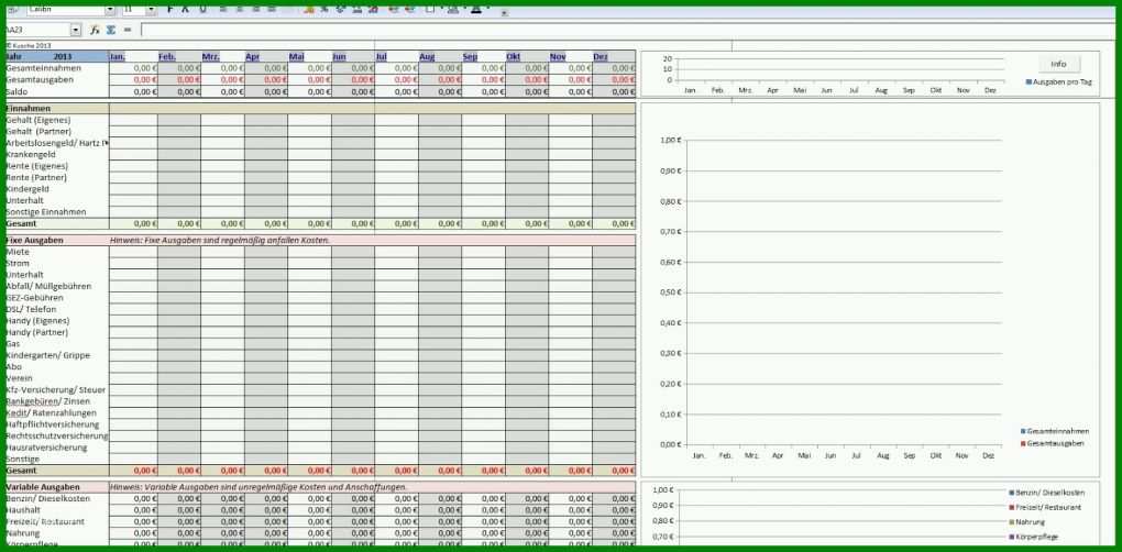 Faszinierend Excel Vorlage Haushaltsbuch 1600x787