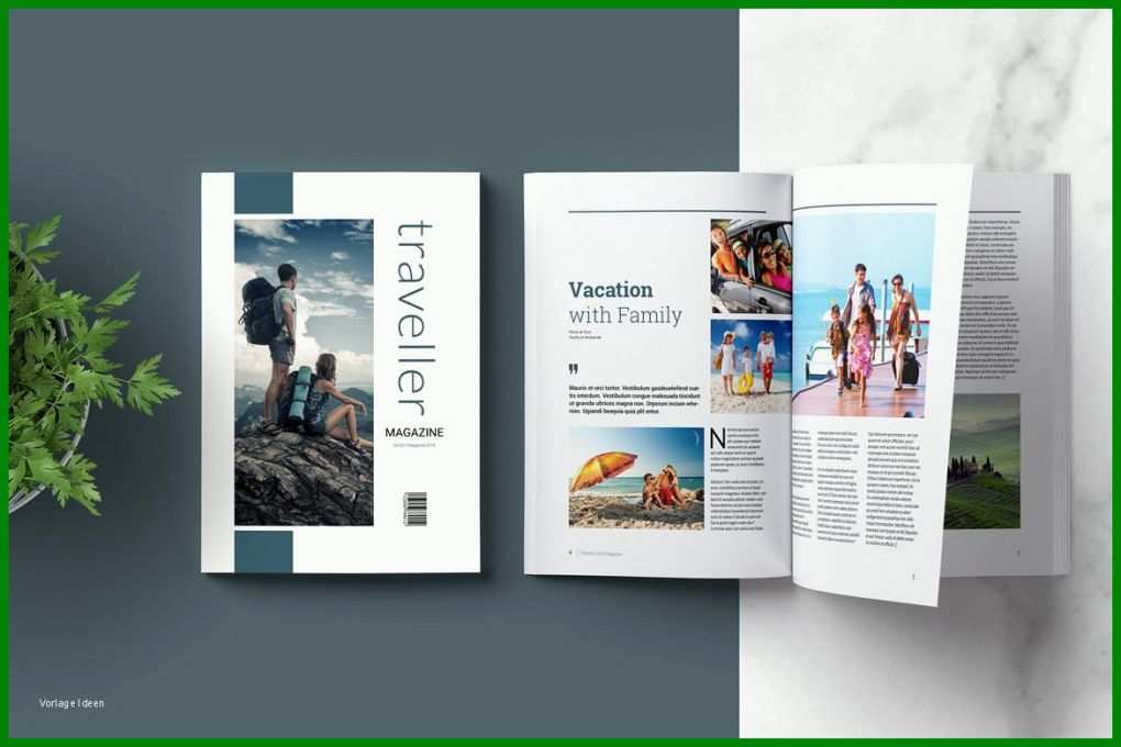 Limitierte Auflage Magazin Vorlage Indesign 1170x780