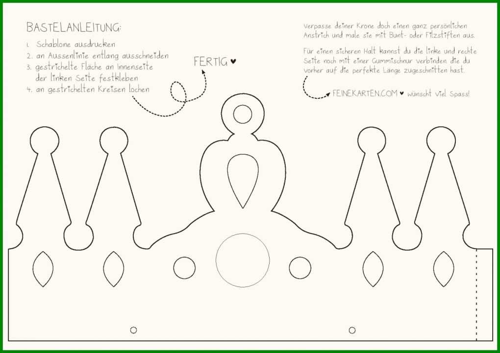 Krone Basteln Vorlage Ausdrucken Pl Takasytuacja