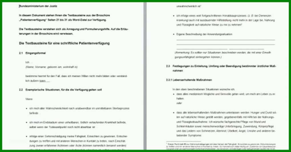 Großartig Vorlage Patientenverfügung Pdf 1200x627