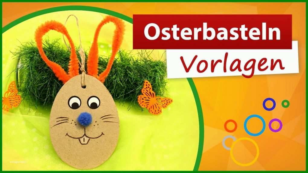 Faszinieren Osterhasen Basteln Vorlagen 1280x720