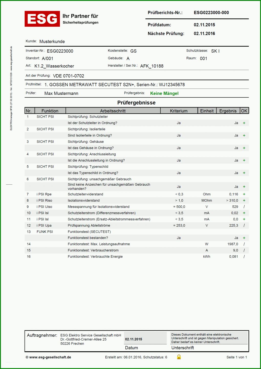 Spektakulär Prüfprotokoll Vde 0113 Vorlage 1800x2540