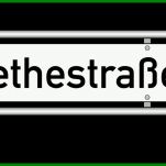 Exklusiv Vorlage Straßenschild 1200x545