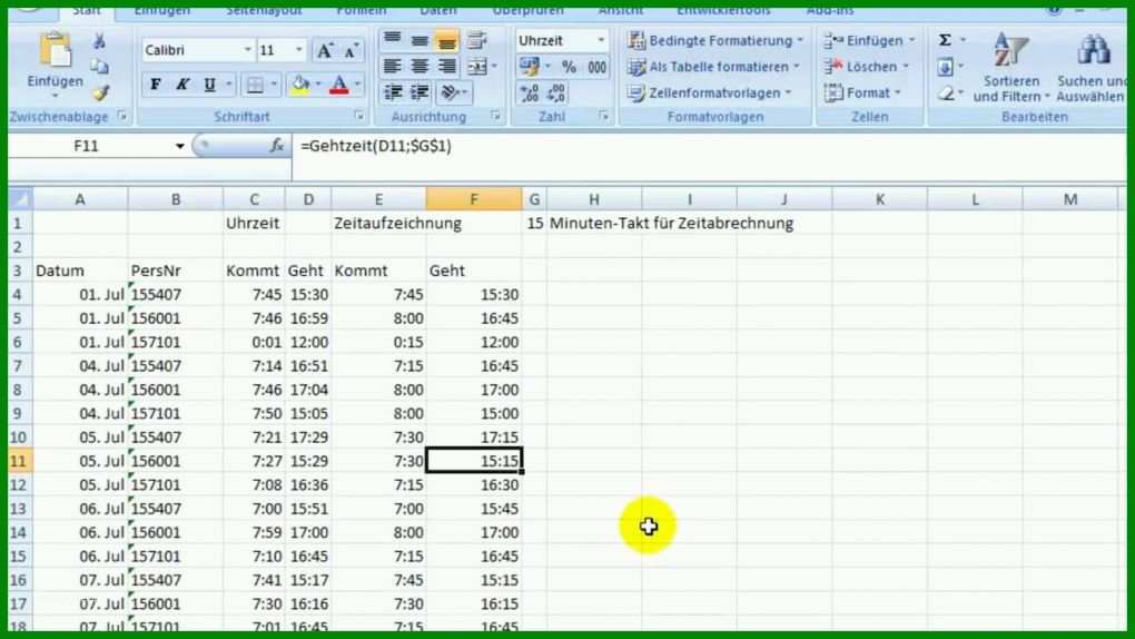 Faszinierend Stundenrechner Excel Vorlage 1280x720