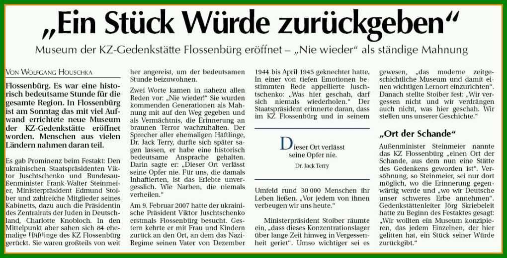 Hervorragen Zeitungsartikel Vorlage 1109x566