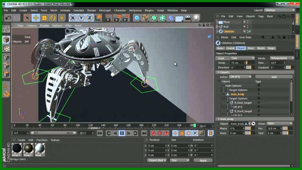 Tolle Cinema 4d Vorlagen 1280x720