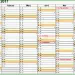 Schockieren Excel Vorlage Kalender 2017 3111x2163