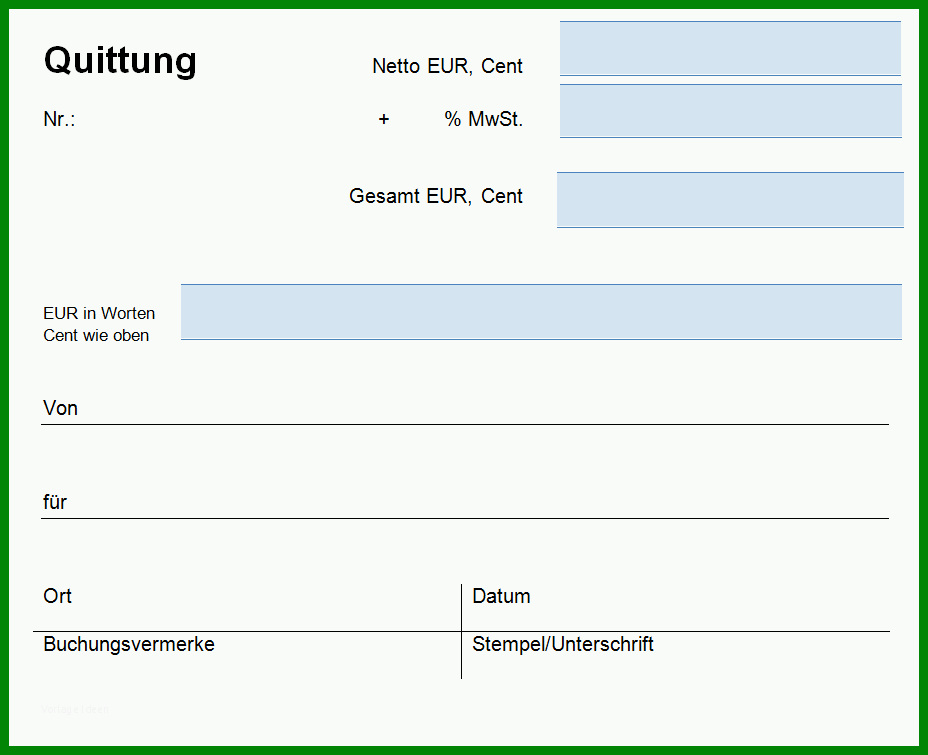 Tolle Quittungsvorlage so Einfach Schreiben Sie Quittungen 1&1 513276