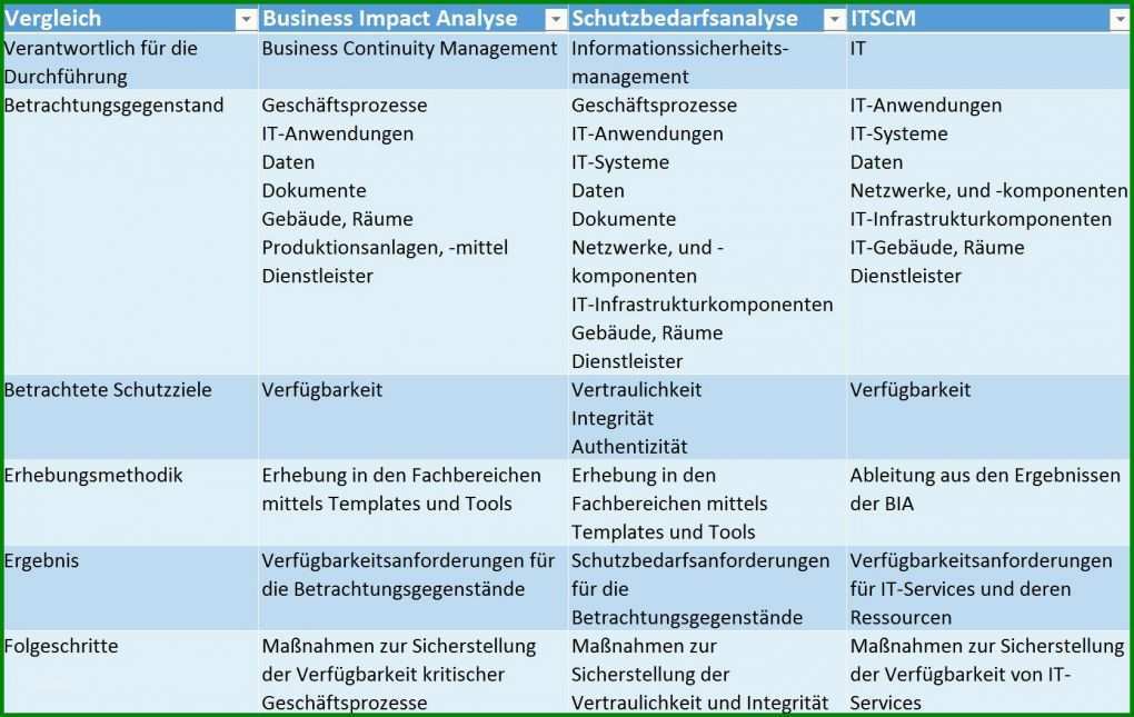 Einzigartig Schutzbedarfsanalyse Vorlage 1673x1058