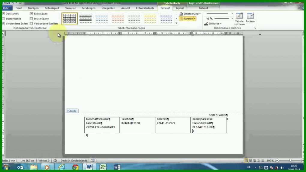 Schockieren Word Vorlage Erstellen 1280x720