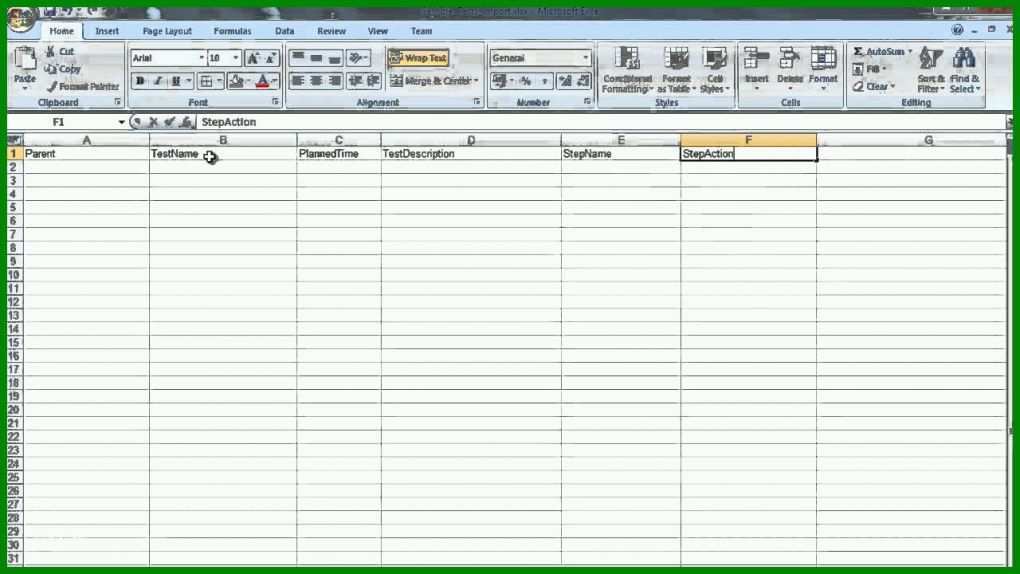 Moderne Testplan Vorlage Excel 1280x720