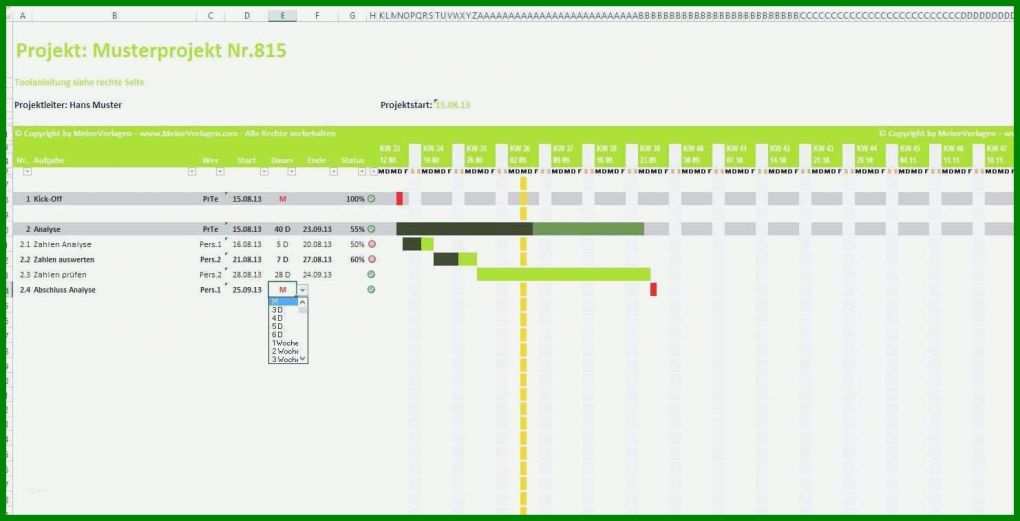 Exklusiv It Projektplanung Vorlage 1482x757