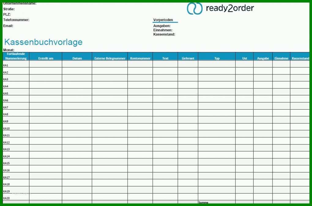 Moderne Kassen Vorlage Excel 1094x724