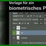 Beeindruckend Passbild Photoshop Vorlage 800x360