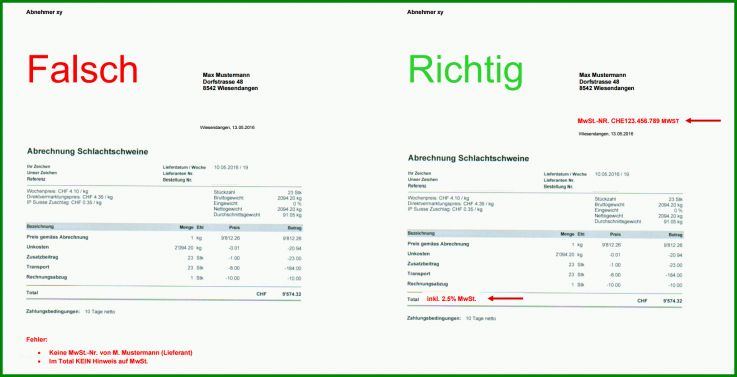 Spektakulär Rechnung Mit Mehrwertsteuer Vorlage 1629x833