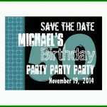 Phänomenal Save the Date Party Vorlage 1200x630