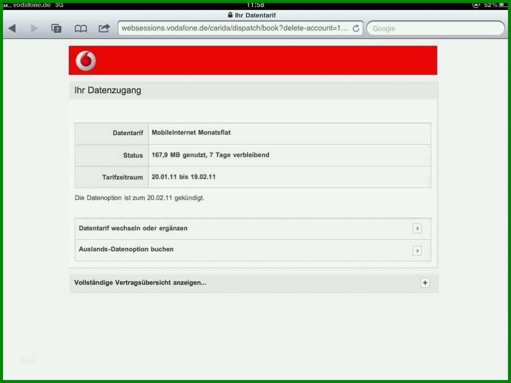 Hervorragend Vodafone Kabel Kündigung Vorlage ...