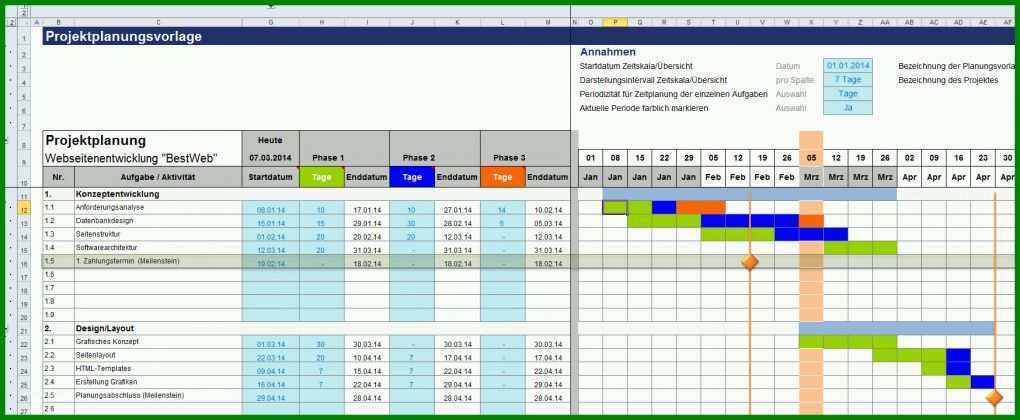 Moderne Excel Vorlagen Download 1747x719