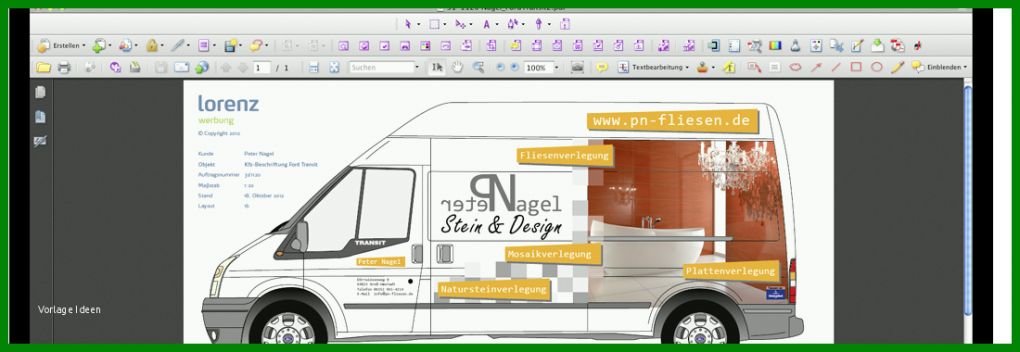 Beeindruckend Fahrzeugbeschriftung Vorlagen 1100x380