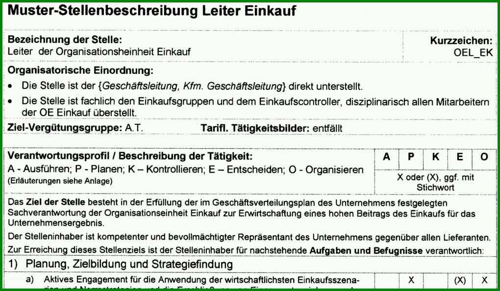 Ausgezeichnet Stellenbeschreibung Vorlage 1852x1080