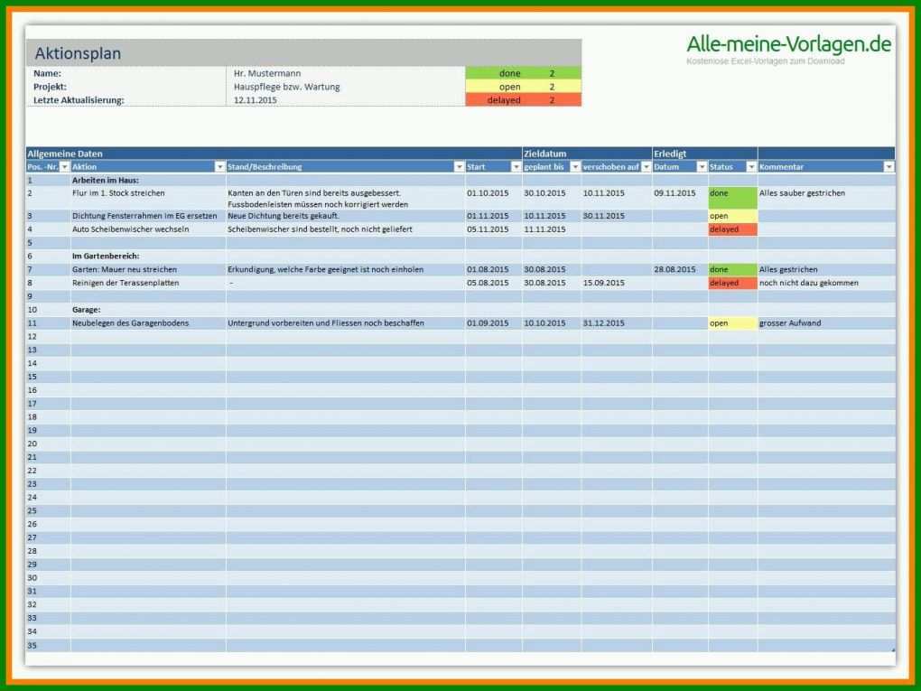 Fabelhaft to Do Liste Vorlage Excel 1374x1031