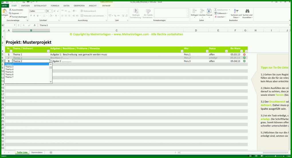 Bemerkenswert to Do Liste Vorlage Excel Kostenlos 1920x1040