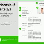 Neue Version Ausbildung Lebenslauf Vorlage 1000x820