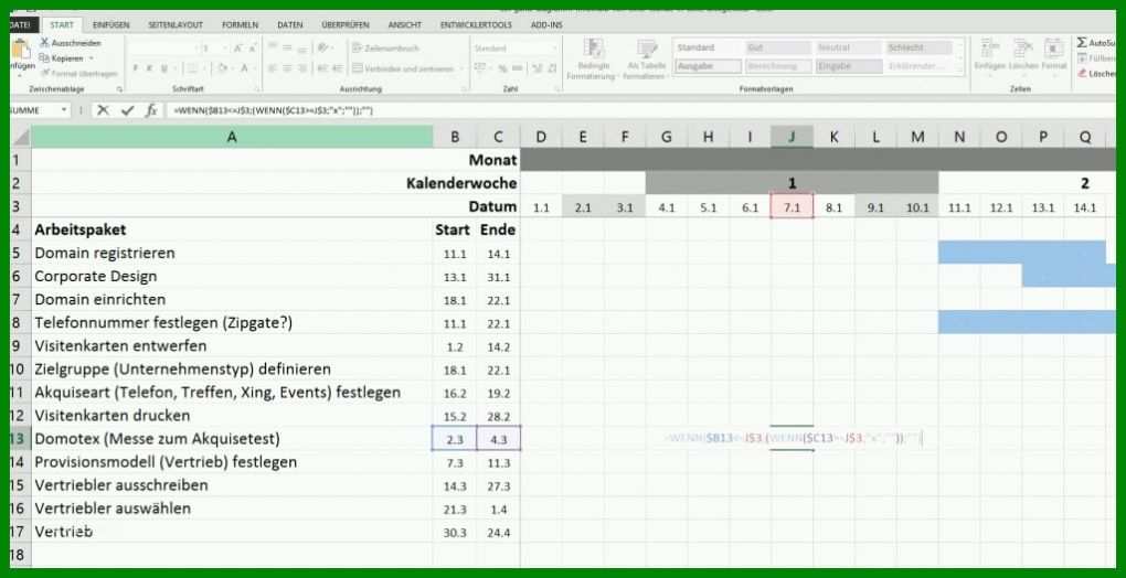 Fantastisch Gantt Diagramm Excel Vorlage 1024x526