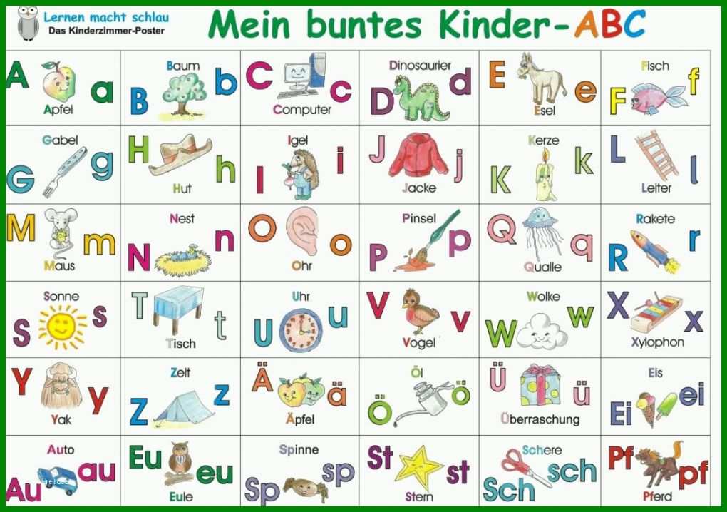 Kreativ Kindergarten Abc Vorlagen 1096x772