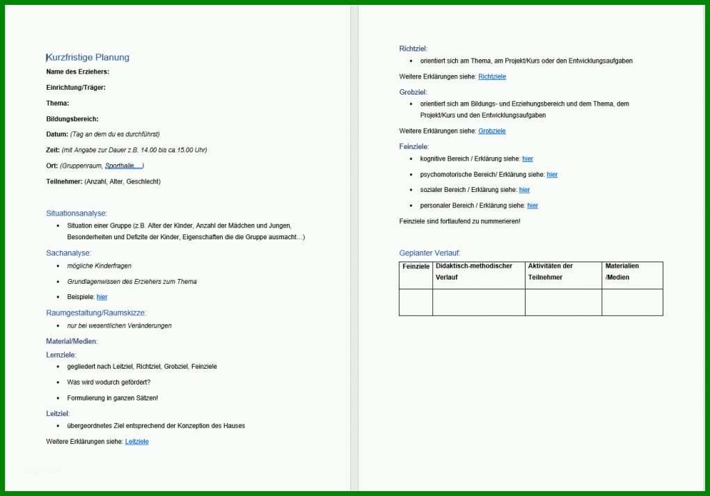 Exklusiv Situationsanalyse Kindergarten Vorlage 1305x912