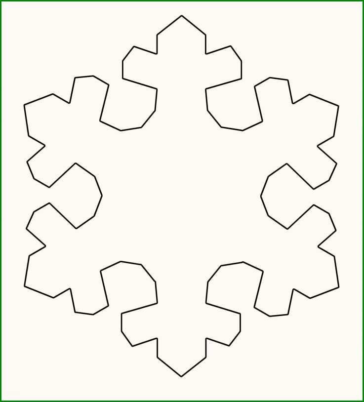 Leichter Leben Alle Anleitungen Zum Downloaden Teil Der Schneeflocke Basteln Vorlage