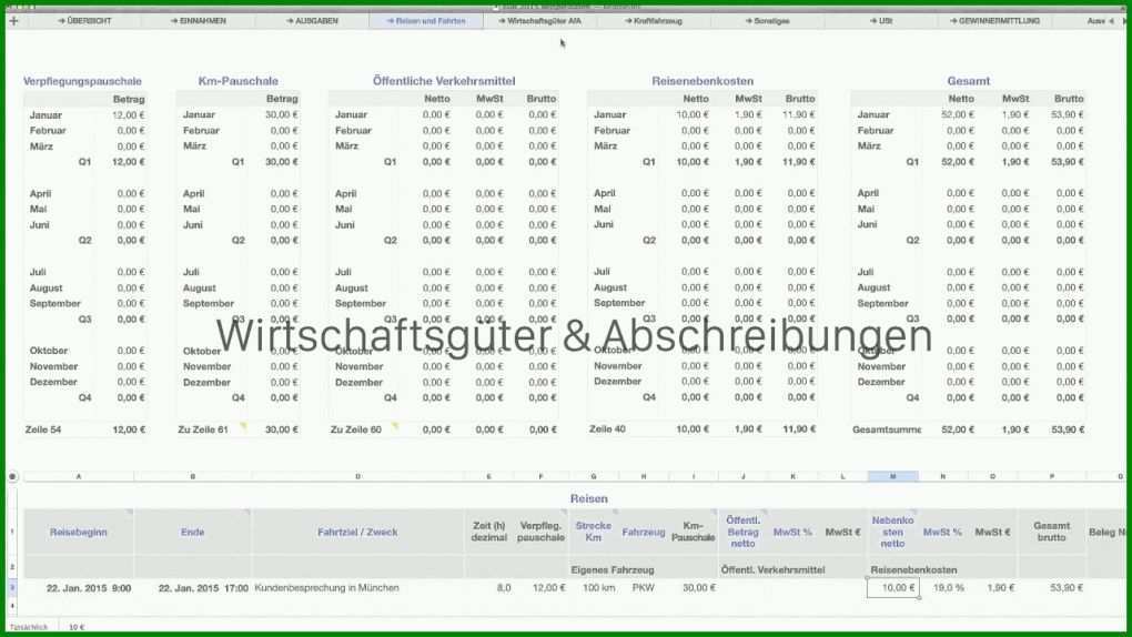 Staffelung Einnahme überschuss Rechnung Vorlage 1280x720