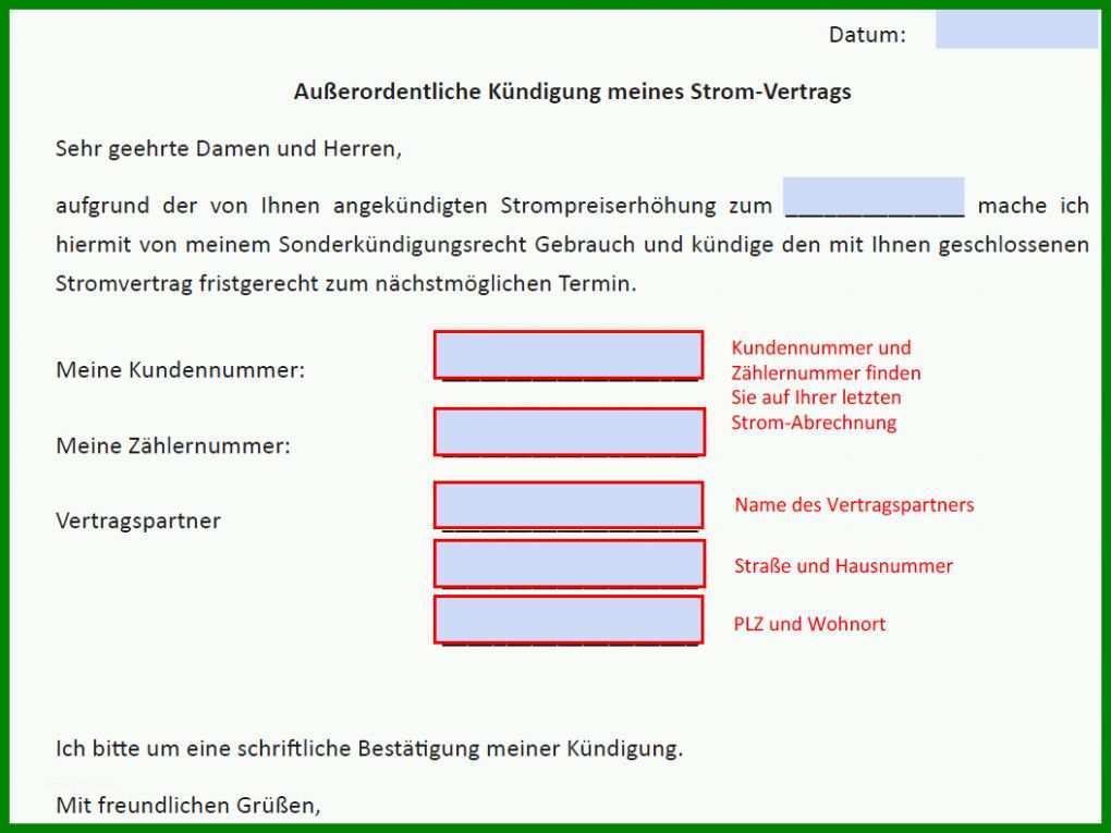 Fabelhaft Eon Vertrag Kündigen Vorlage 1054x790