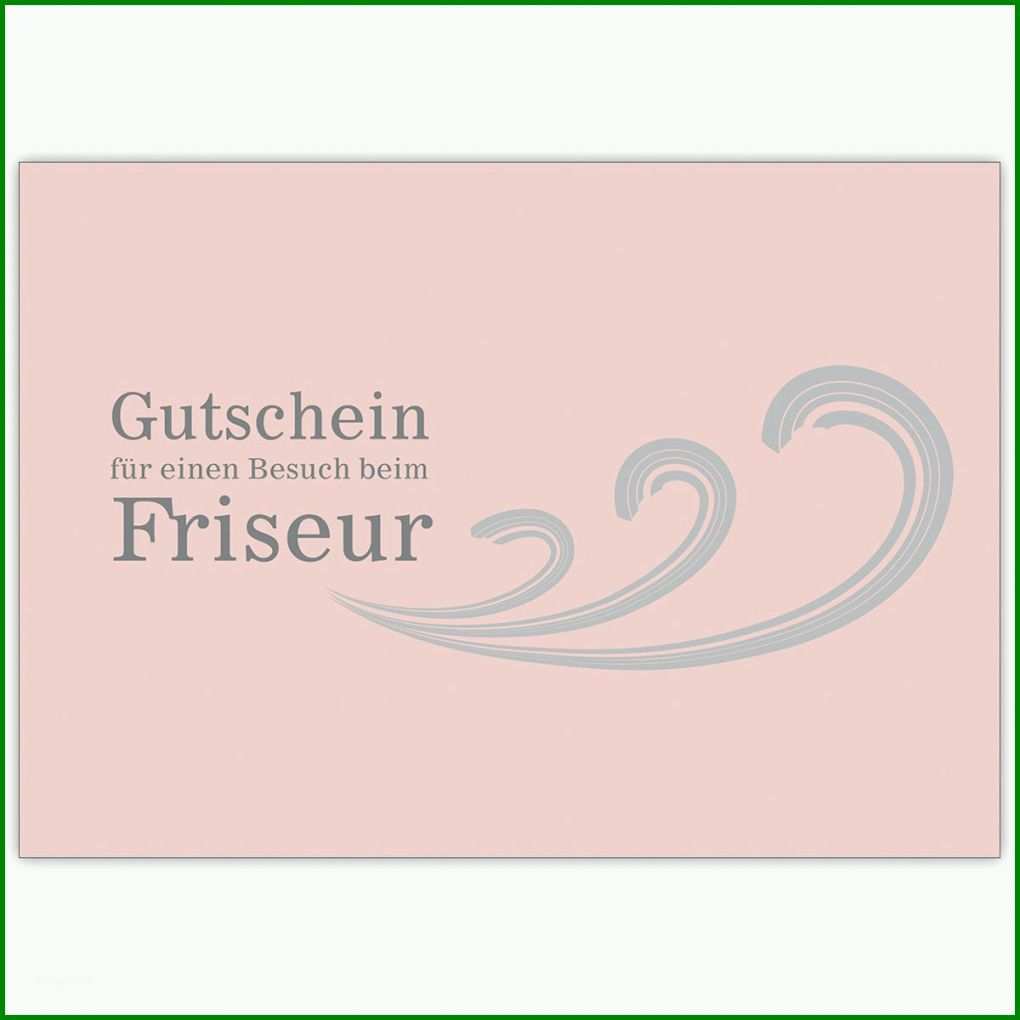 Original Gutschein Vorlage Friseur 1200x1200