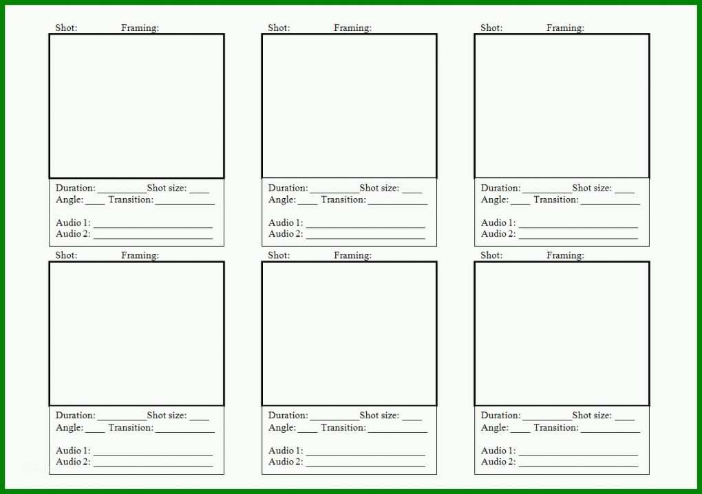 Staffelung Storyboard Vorlage 1271x895