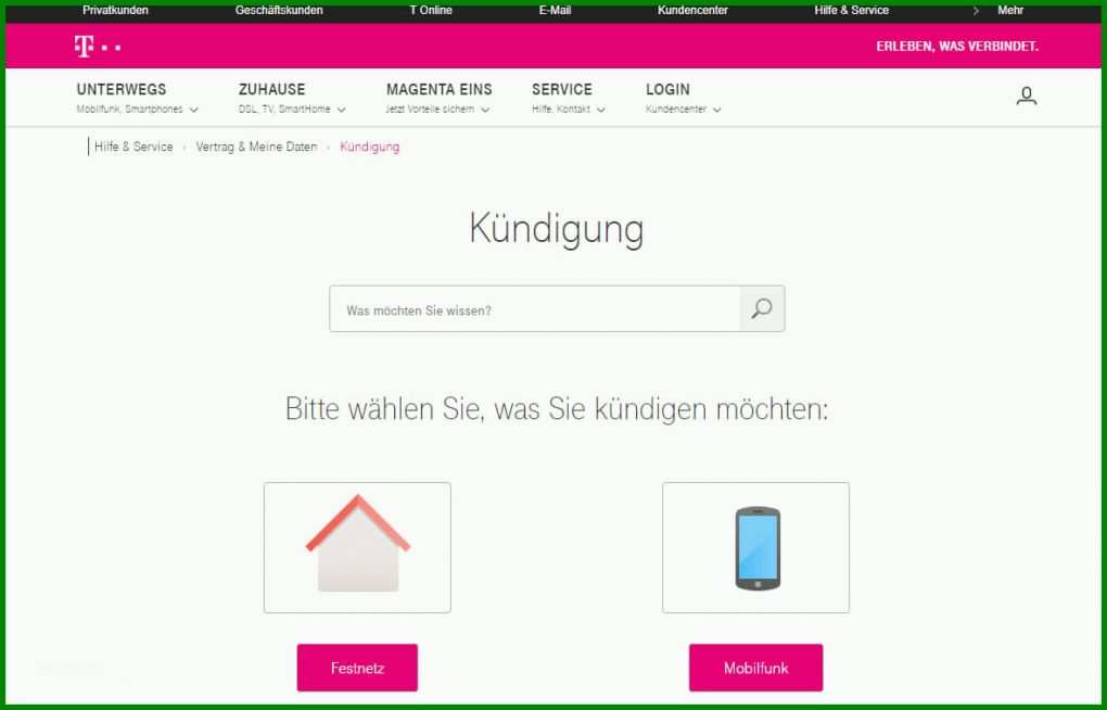 Ungewöhnlich Vertragskündigung Telekom Vorlage 1180x757