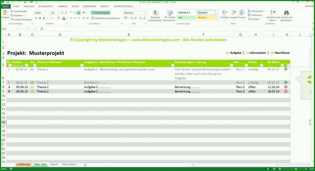 Sensationell Besprechungsprotokoll Vorlage Excel 1800x979