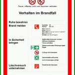 Faszinieren Brandschutzordnung Teil A Vorlage 793x1122