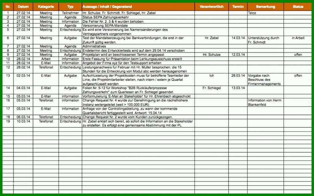 Angepasst Lessons Learned Vorlage Excel 1144x713