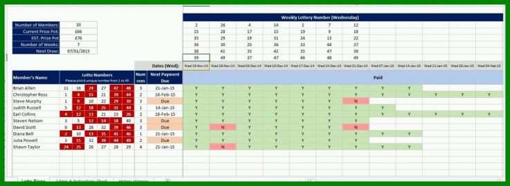 Unvergleichlich Lotto Excel Vorlage 1000x367