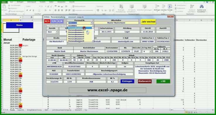 Spezialisiert Mitarbeiter Datenbank Excel Vorlage 1588x846