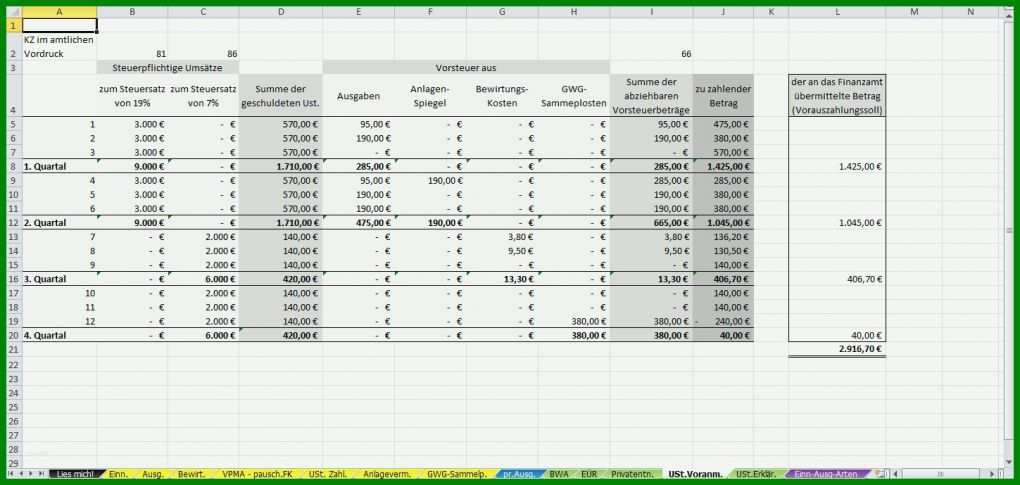 Ausnahmsweise Excel Buchhaltung Vorlage Gratis 1449x689